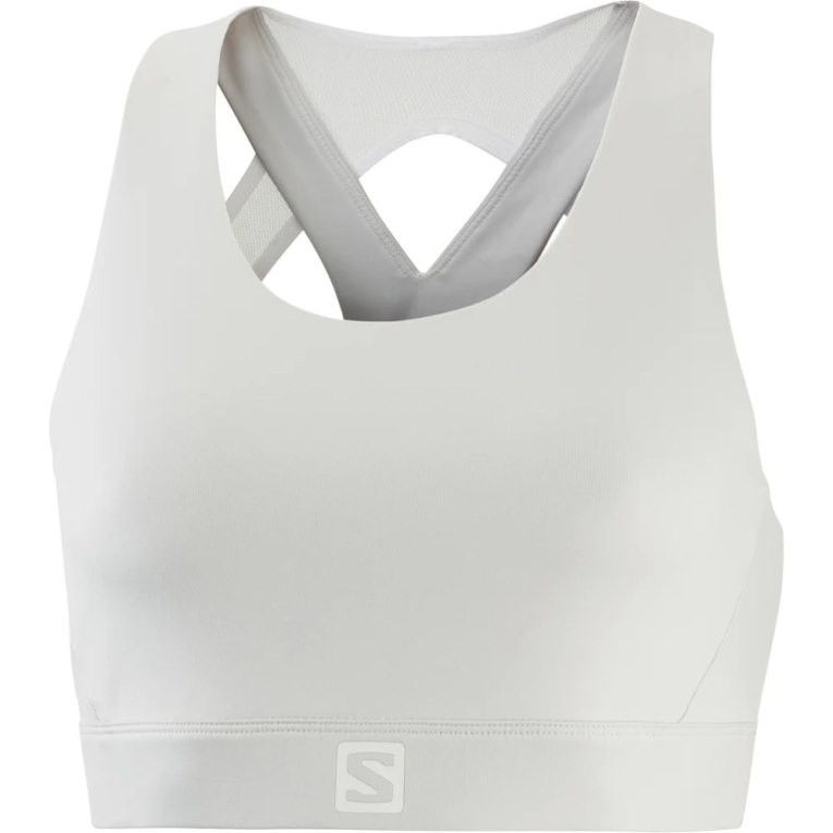 Sutiã Esportivo Salomon Cross Feminino Branco | PT K47295